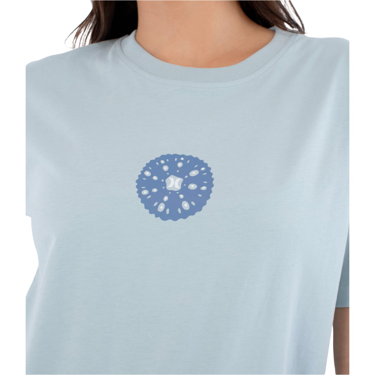 2026 Hurley Womens Island Sea Elements Tee WTSEU00031 - Spring Breeze